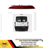 Load image into Gallery viewer, FORD TRANSIT 2014 ON REAR LED HIGH LEVEL MOUNT THIRD BRAKE STOP LIGHT RED NEW
