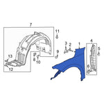 Load image into Gallery viewer, HONDA CIVIC 2022 ONWARDS FRONT WING PRIMED STEEL PASSENGER SIDE LEFT