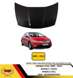 Load image into Gallery viewer, HONDA CIVIC 2005 -2012 BONNET HOOD PRIMED NEW READY TO PAINT INSURANCE APPROVED