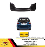 Load image into Gallery viewer, HONDA JAZZ 2008 - 2011 REAR BUMPER NEW NOT PRIMED INSURANCE APPROVED