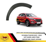 Load image into Gallery viewer, HYUNDAI TUCSON 2015 - 2018 FRONT WING TRIM WHEEL ARCH RIGHT DRIVER SIDE TEXTURED