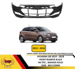 Load image into Gallery viewer, HYUNDAI i20 2015 - 2018 FRONT BUMPER BLACK INSURANCE CERTIFIED PART NEW
