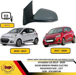 Load image into Gallery viewer, HYUNDAI I10 2014 – 2020 DOOR MIRROR PRIMED ELECTRIC HEATED PASSENGER SIDE LEFT