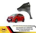 Load image into Gallery viewer, KIA PICANTO 2017 - 2023 FRONT WING FENDER NO INDICATOR HOLE LEFT PASSENGER SIDE