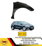 Load image into Gallery viewer, KIA CEED 2012 - 2016 FRONT WING FENDER PRIMED STEEL DRIVER SIDE RIGHT NEW