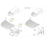 Load image into Gallery viewer, KIA PROCEED 2019 - 2024 BONNET HOOD PRIMED STEEL NEW 66400J7000