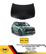 Load image into Gallery viewer, KIA SPORTAGE 2022 - 2025 BONNET HOOD PRIMED STEEL INSURANCE APPROVED 66400R2000