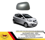 Load image into Gallery viewer, KIA PICANTO 2011 - 2015 DOOR MIRROR COVER RIGHT DRIVERS SIDE NOT PAINTED