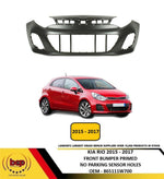 Load image into Gallery viewer, KIA RIO 2015 - 2017 FRONT BUMPER PRIMED WITHOUT PARKING SENSOR HOLES 865111W700
