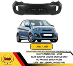 Load image into Gallery viewer, KIA PICANTO 2011 - 2015 REAR BUMPER BRAND NEW NOT PRIMED INSURANCE APPROVED