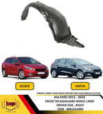 Load image into Gallery viewer, KIA CEED 2012 – 2016 FRONT SPLASHGUARD WHEEL HOUSE LINER INNER ARCH DRIVER SIDE