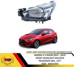 Load image into Gallery viewer, MAZDA 2 2015 – 2019 HEADLAMP HALOGEN HEADLIGHT BLACK INNER PASSENGER SIDE LEFT