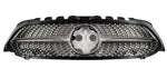 Load image into Gallery viewer, MERCEDES A CLASS 2018 - 2023 FRONT RADIATOR GRILLE BLACK CHROME AMG LINE AMG45