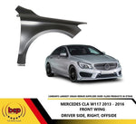 Load image into Gallery viewer, MERCEDES CLA W117 2013 - 2016 FRONT WING FENDER PANEL RIGHT DRIVERS SIDE STEEL