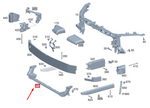 Load image into Gallery viewer, MERCEDES A CLASS W177 V177 2018 ON FRONT PANEL LOWER RADIATOR SUPPORT REINFORCER