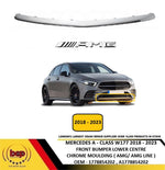 Load image into Gallery viewer, MERCEDES A CLASS W177 2018-2023 FRONT BUMPER CENTRE CHROME MOULDING AMG LINE