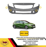 Load image into Gallery viewer, A CLASS W176 2015 – 2018 FRONT BUMPER WITH PARKING SENSORS HOLES OEM QUALITY