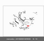 Load image into Gallery viewer, MERCEDES SPRINTER 2018 ON FRONT BUMPER WITH FOG HOLES TEXTURED NO PARKING SENSOR