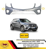 Load image into Gallery viewer, MERCEDES GLC 2015 - 2019 FRONT BUMPER PRIMED 2 PARKING SENSOR HOLES A25388533009999