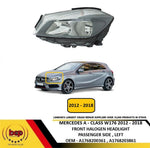 Load image into Gallery viewer, MERCEDES A CLASS W176 2012 - 2018 HEADLIGHT LAMP HALOGEN PASSENGER LEFT SIDE NEW