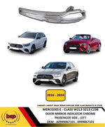 Load image into Gallery viewer, MERCEDES E CLASS W213 S213 C238 2016 - 2024 DOOR MIRROR INDICATOR CHROME LEFT