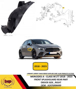 Load image into Gallery viewer, MERCEDES A -CLASS W177 2018 - 2023 FRONT SPLASHGUARD REAR SECTION DRIVER RIGHT