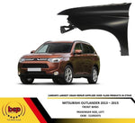 Load image into Gallery viewer, MITSUBISHI OUTLANDER 2013 – 2015 FRONT WING PASSENGER SIDE FENDER PANEL PRIMED