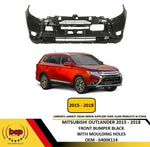 Load image into Gallery viewer, MITSUBISHI OUTLANDER 2015 - 2018 FRONT BUMPER BLACK 6400H100 6400H881 6400K114