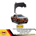Load image into Gallery viewer, NISSAN NAVARA 2016 - 2022 FRONT WING PRIMED STEEL DRIVER SIDE RIGHT