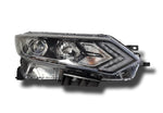 Load image into Gallery viewer, NISSAN QASHQAI 2017 – 2021 FRONT HALOGEN HEADLIGHT WITH LED DRL DRIVER RIGHT
