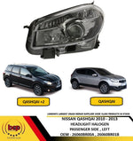 Load image into Gallery viewer, FITS NISSAN QASHQAI & QASHQAI +2 2010 - 2014 HEADLIGHT / HEADLAMP PASSENGER SIDE LH