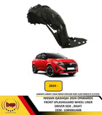 Load image into Gallery viewer, NISSAN QASHQAI 2021 - 2024 FRONT WING SPLASHGUARD WHEEL ARCH LINER INNER RIGHT