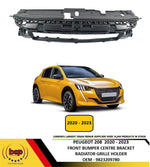 Load image into Gallery viewer, PEUGEOT 208 2020 - 2023 FRONT BUMPER UPPER BRACKET CENTRE SECTION NEW