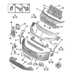 Load image into Gallery viewer, PEUGEOT PARTNER 2018 - 2024 FRONT BUMPER RADIATOR GRILLE CHROME MOULDING TO TAKE