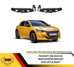 Load image into Gallery viewer, PEUGEOT 208 2020 ON REAR BUMPER BRACKET KIT LEFT & RIGHT PAIR 1673735780