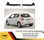 Load image into Gallery viewer, NEW PEUGEOT 208 REAR BUMPER 2012 - 2019 BRACKET LH & RH MOUTING BUMPER HOLDER