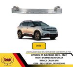 Load image into Gallery viewer, CITROEN C5 AIRCROSS 2019 -2022 FRONT BUMPER REINFORCEMENT CARRIER UPPER BAR BEAM