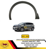 Load image into Gallery viewer, PEUGEOT 5008 2017 – 2021 FRONT WING WHEEL ARCH MOULDING BLACK PASSENGER LEFT