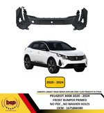 Load image into Gallery viewer, PEUGEOT 3008 2020 - 2024 FRONT BUMPER PRIMED NO PDC NO WASHER HOLES 1675868380