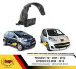 Load image into Gallery viewer, PEUGEOT 107 05 -12 RIGHT SIDE FRONT WHEEL ARCH LINER INNER WING SPLASH GUARD