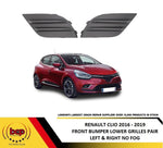 Load image into Gallery viewer, RENAULT CLIO 2016 - 2019 FRONT BUMPER LOWER GRILLE FOG BLANK PAIR LEFT & RIGHT