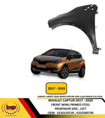 Load image into Gallery viewer, RENAULT CAPTUR 2017 - 2020 FRONT WING FENDER PRIMED PASSENGER SIDE LEFT NEW