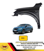 Load image into Gallery viewer, RENAULT ARKANA 2022 ON FRONT WING FENDER PRIMED PASSENGER LEFT NEW 631017236R