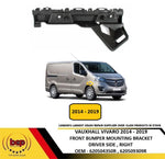 Load image into Gallery viewer, VAUXHALL VIVARO 2014 – 2019 FRONT BUMPER MOUNTING BRACKET SLIDER DRIVER RIGHT