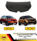 Load image into Gallery viewer, RENAULT CAPTUR 2013 - 2020 BONNET HOOD PRIMED STEEL OEM NEW INSURANCE APPROVED
