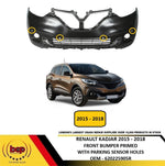 Load image into Gallery viewer, RENAULT KADJAR 2015 - 2018 FRONT BUMPER PRIMED WITH 4 PARKING SENSOR HOLES