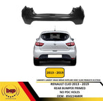 Load image into Gallery viewer, RENAULT CLIO 2013 - 2019 REAR BUMPER PRIMED NO SENSOR HOLE INSURANCE APPROVED