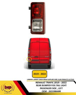 Load image into Gallery viewer, RENAULT TRAFIC 2019 - 2022 REAR FOG LIGHT TAIL LAMP PASSENGER LEFT IN BUMPER