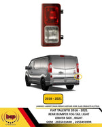 Load image into Gallery viewer, FIAT TALENTO 2016 - 2021 REAR FOG LIGHT TAIL LAMP DRIVERS RIGHT IN BUMPER NEW
