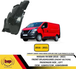 Load image into Gallery viewer, NISSAN NV300 2016 - 2021 FRONT SPLASHGUARD WHEEL HOUSE LINER PASSENGER LEFT